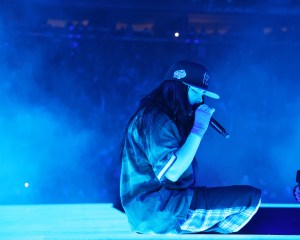 Billie Eilish on stage