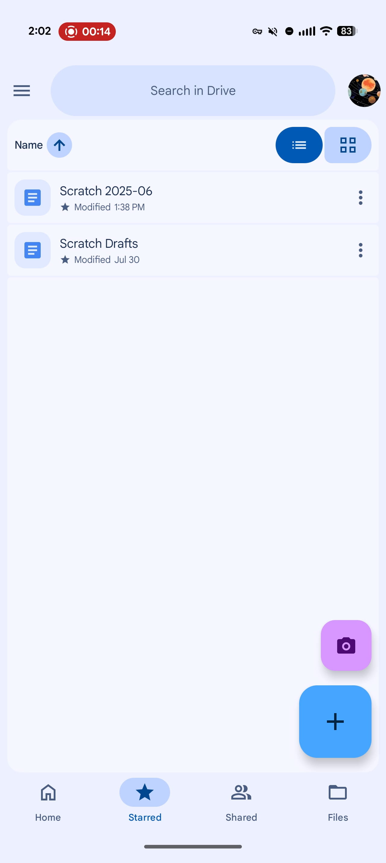 Google Drive Expressive redesign