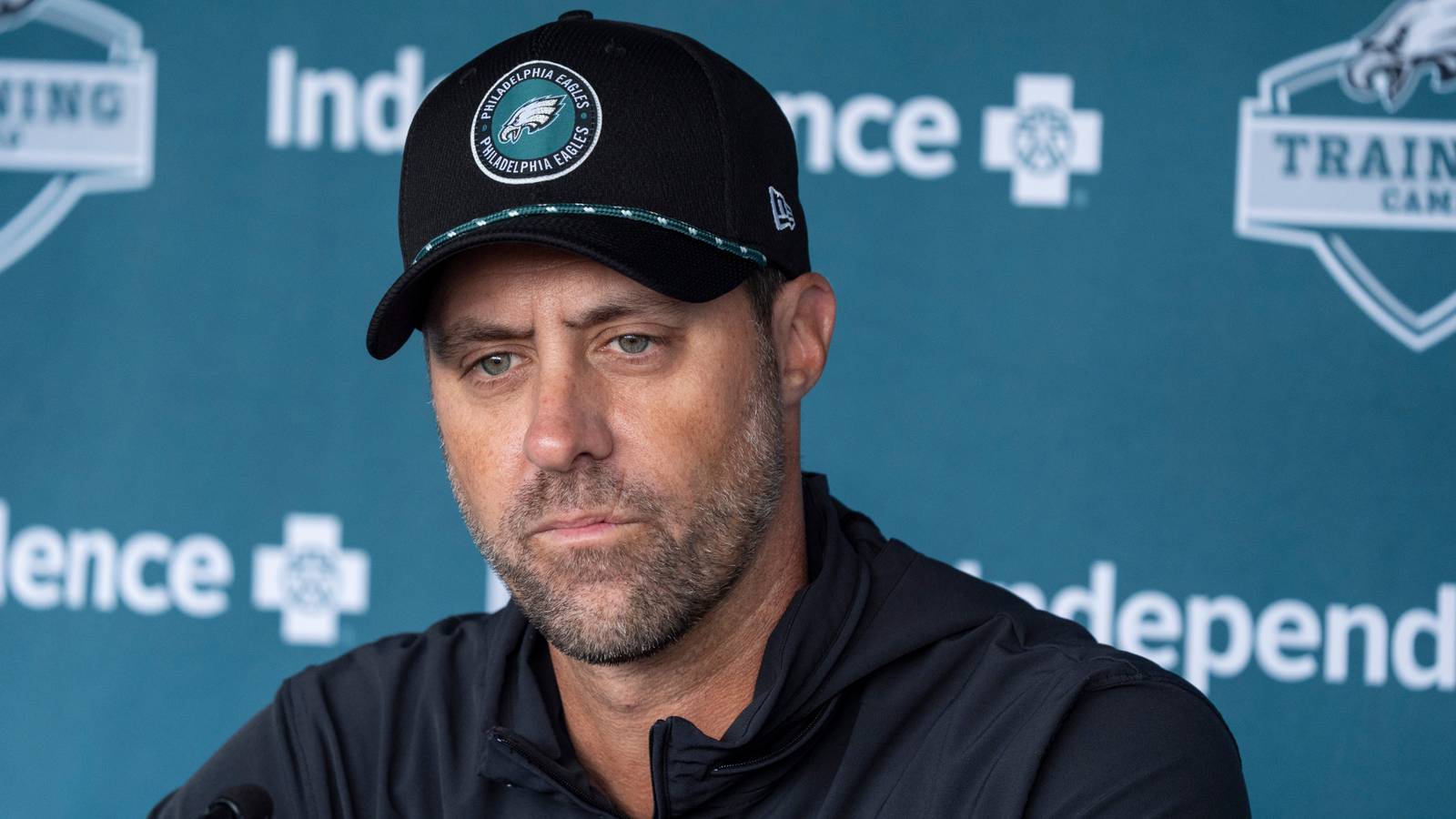  Home of Philadelphia Eagles offensive coordinator Kevin Patullo vandalized with eggs after loss