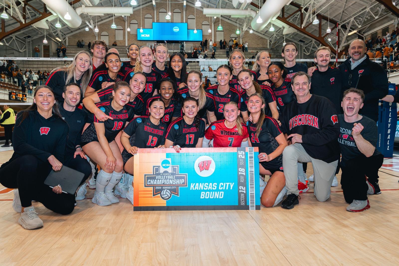  Hooked on a feeling: Badgers punch ticket to Kansas City