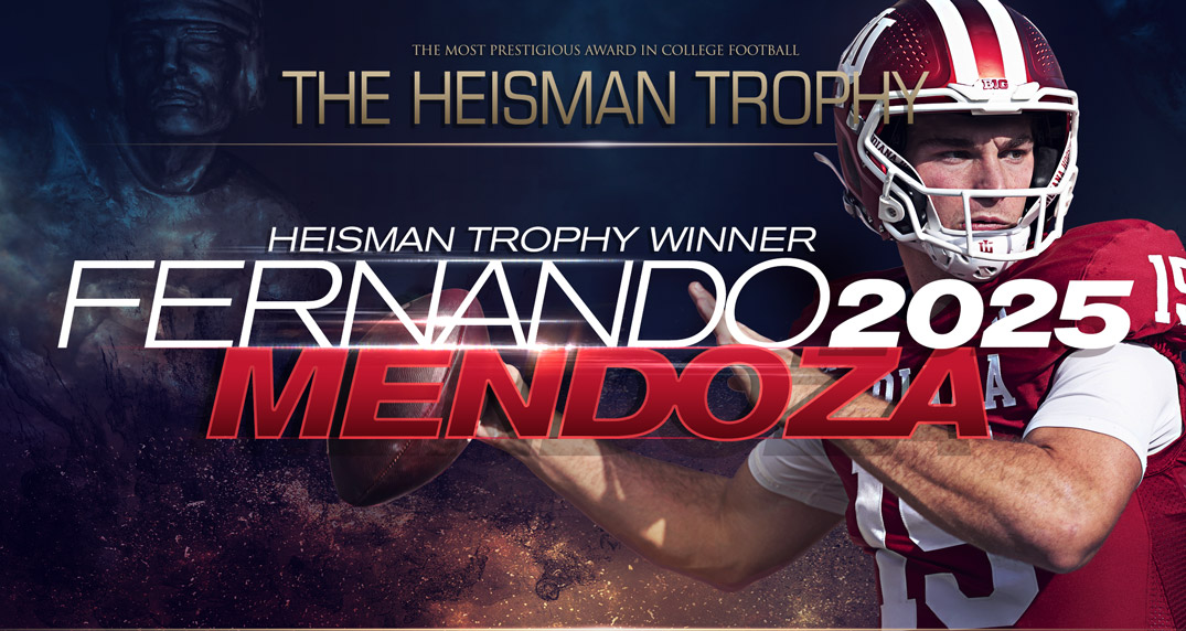  Indiana Quarterback Fernando Mendoza Wins 2025 Heisman Trophy