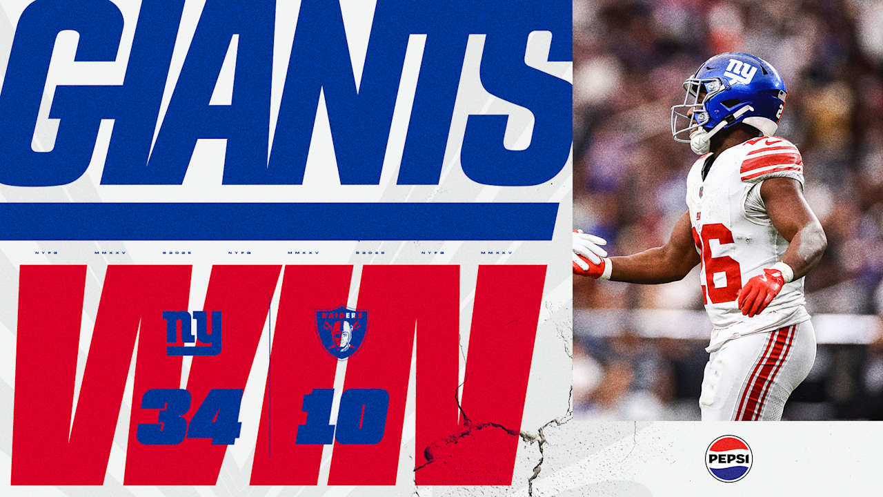  Instant Analysis: Giants defeat Raiders, 34-10