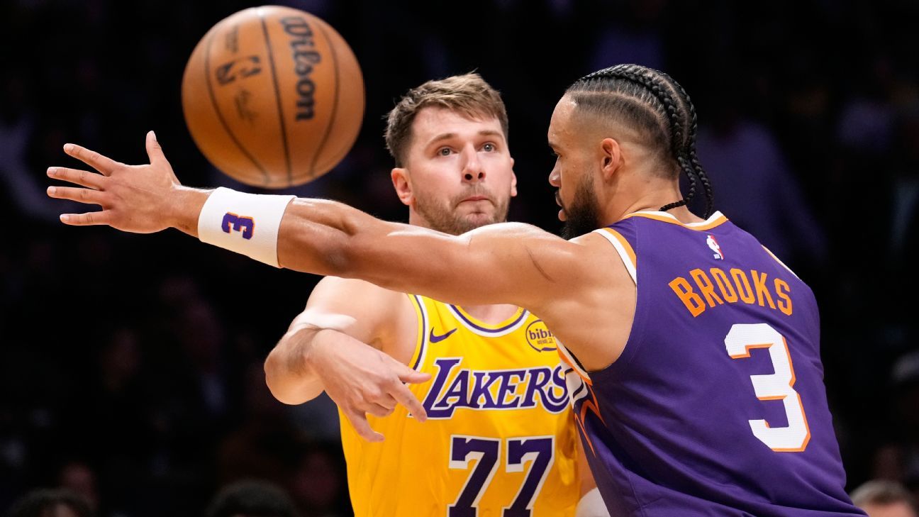  Luka Doncic takes blame for Lakers’ loss to Suns, cites 9 turnovers