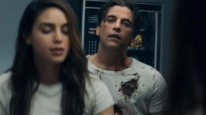 Meilssa Barrera and Skeet Ulrich in 'Scream' (2022)