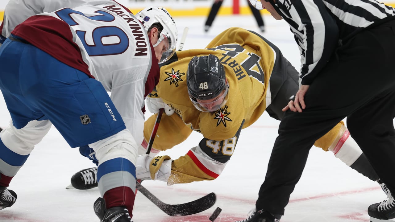  NHL On Tap: Avalanche look to keep rolling against Golden Knights
