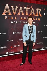 Sigourney Weaver at the “Avatar: Fire and Ash” World Premiere held at the Dolby Theatre on December 01, 2025 in Los Angeles, California.
