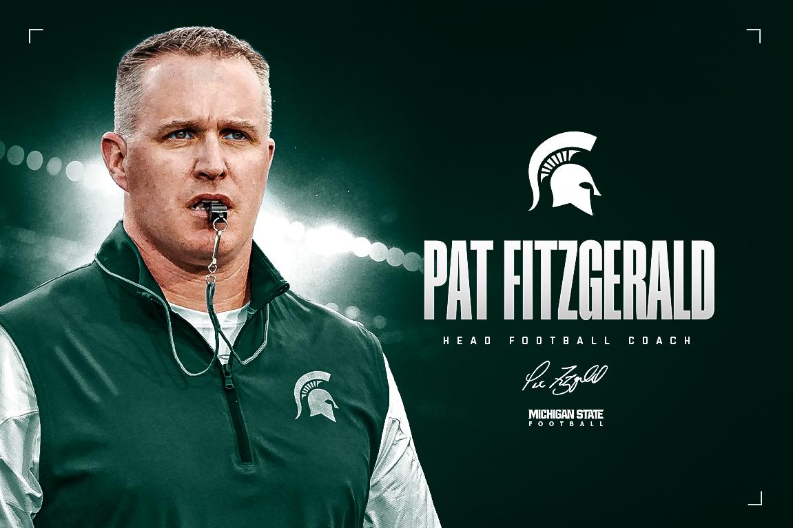  Pat Fitzgerald Named Michigan State Head Football Coach