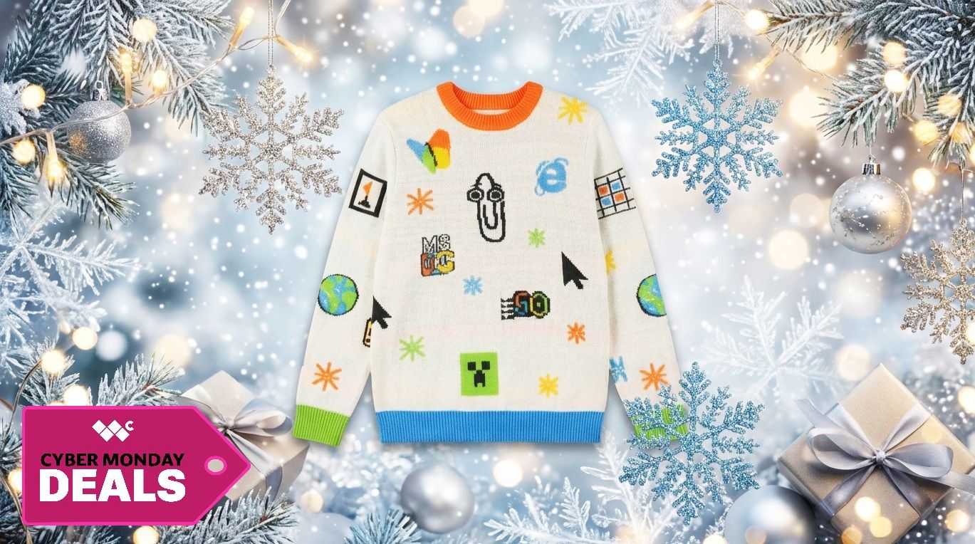  Microsoft Windows Ugly Sweater 2025