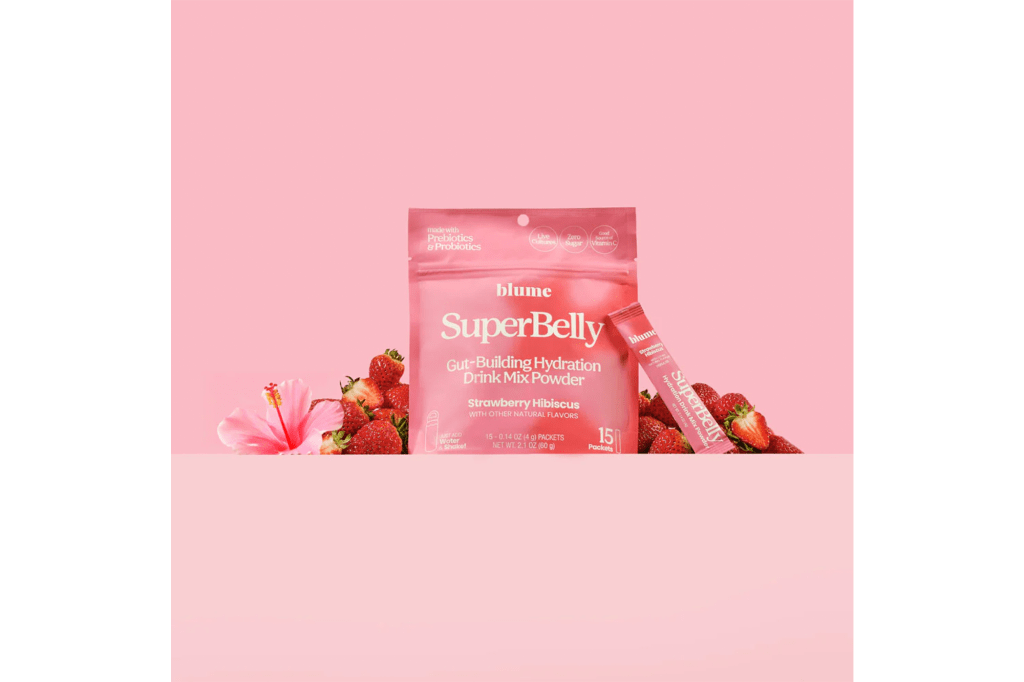 SuperBelly Strawberry Hibiscus