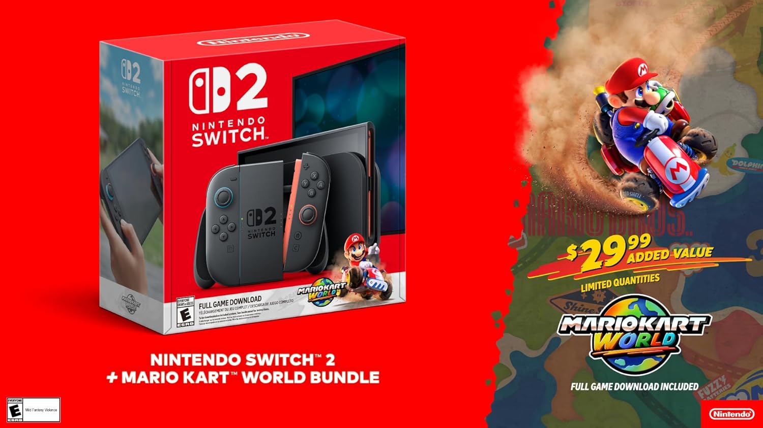  Nintendo Switch 2 Mario Kart World bundle production has ended