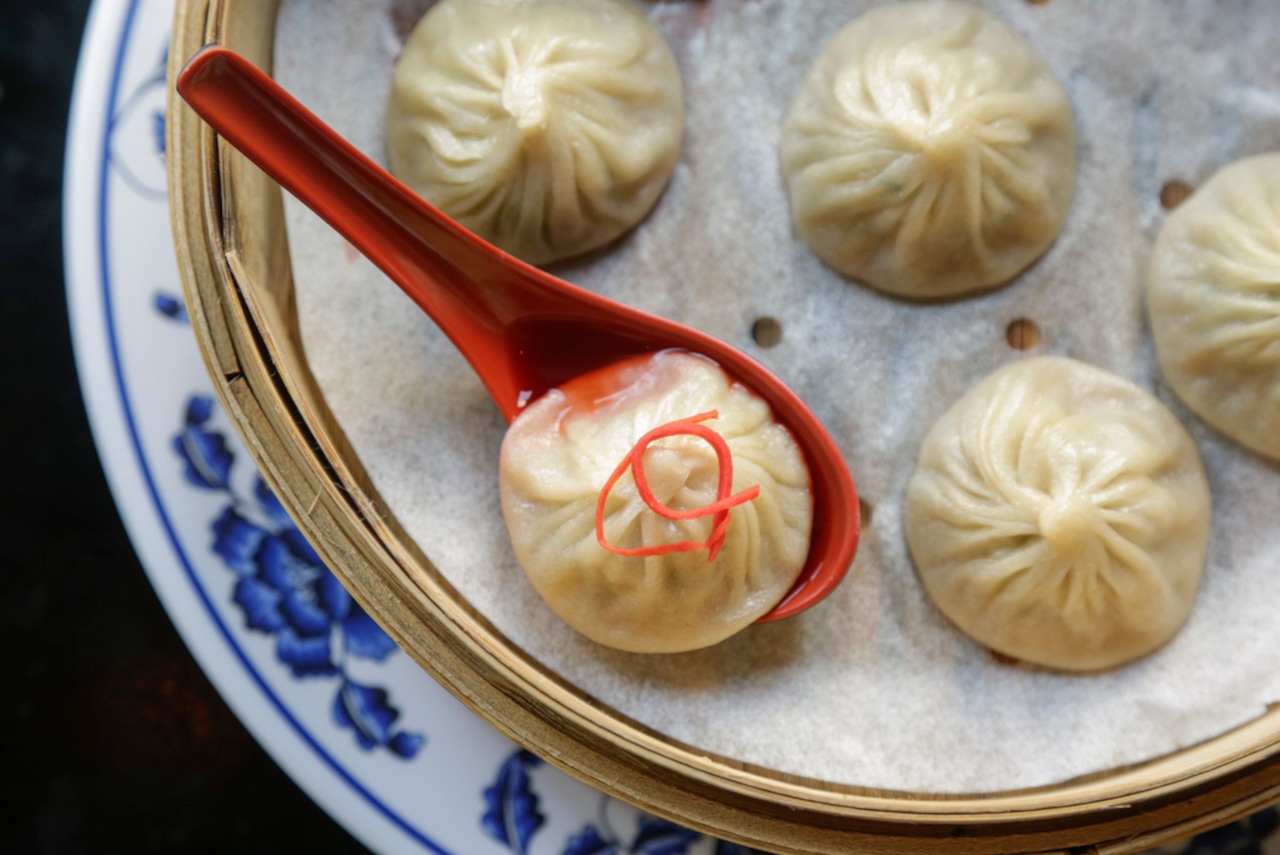 The eponymous xiao long bao from XLB in North Portland.