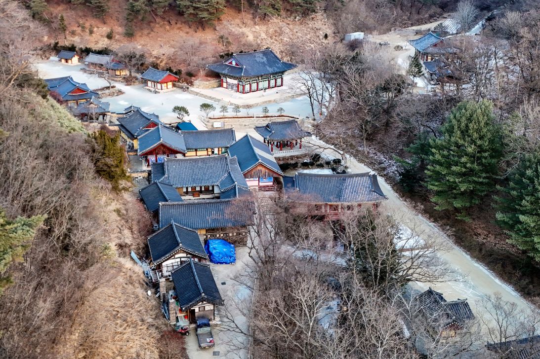 The Gounsa Temple burned down in March 2025.