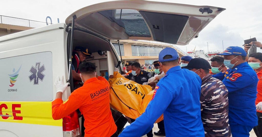 Indonesian rescuers find body during search for missing Spanish soccer coach and 3 children