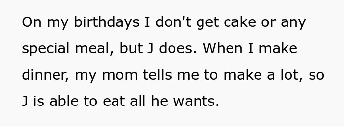 Text about a sibling relationship where the brother mocks sister over weight while she reacts to his diabetes diagnosis. Text about a sibling relationship where the brother mocks sister over weight while she reacts to his diabetes diagnosis.