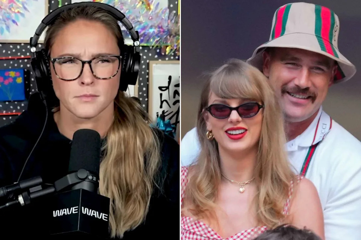  Kylie Kelce Has the Realest Response to Travis Kelce Saying He and Taylor Swift Don’t Argue