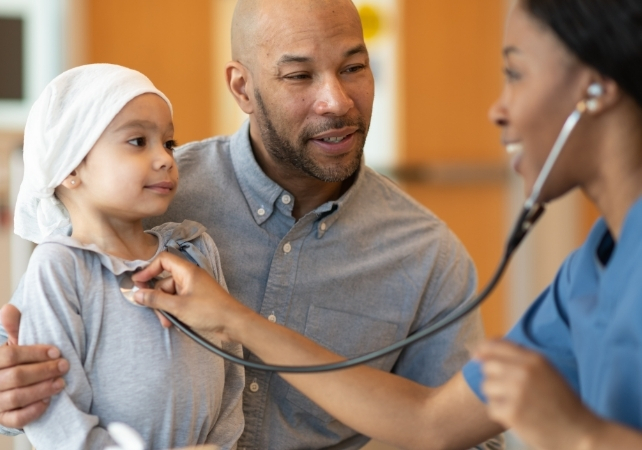 child, parent, and doctor