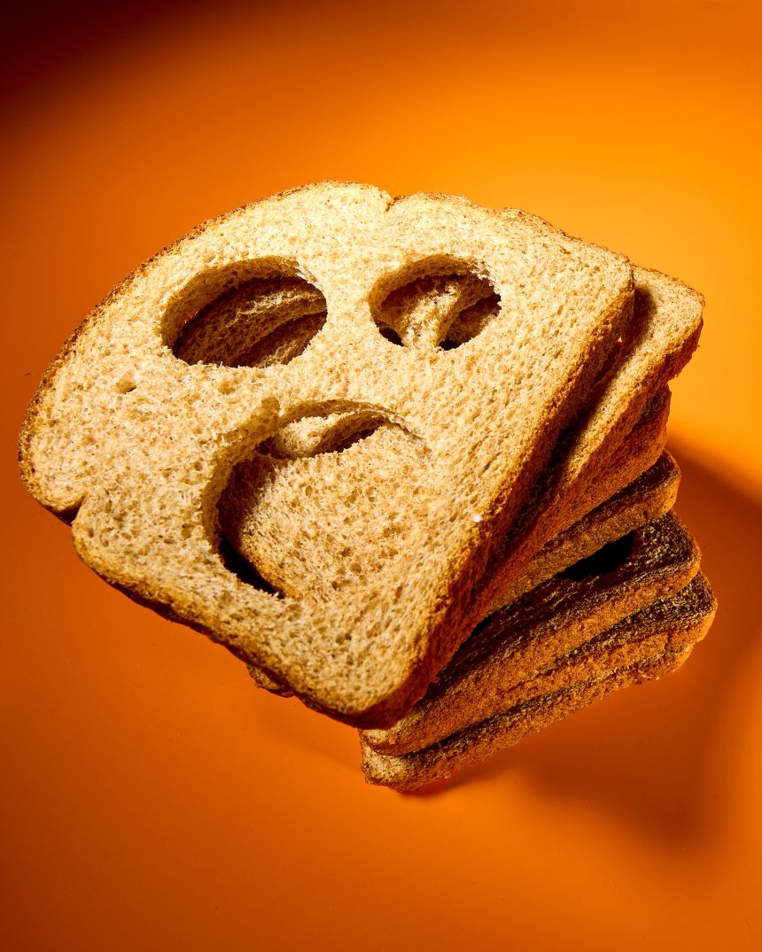 Many store-bought breads are considered ultraprocessed because they are made from refined flour, not whole grain flour, and they contain added sugars and preservatives.