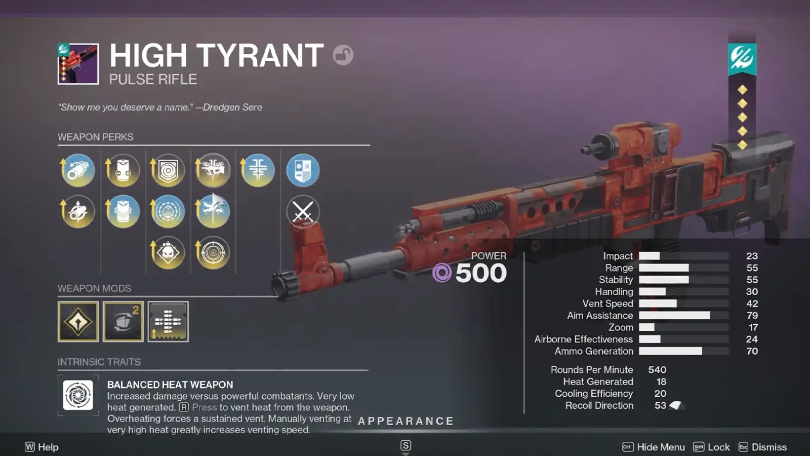 Destiny 2 Renegades: All Weapons and Perks Detailed