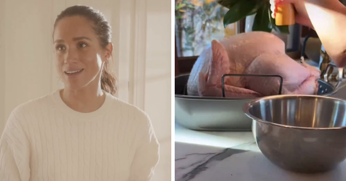  Meghan Markle Brutally Mocked For ‘Gross’ Thanksgiving Turkey Faux Pas