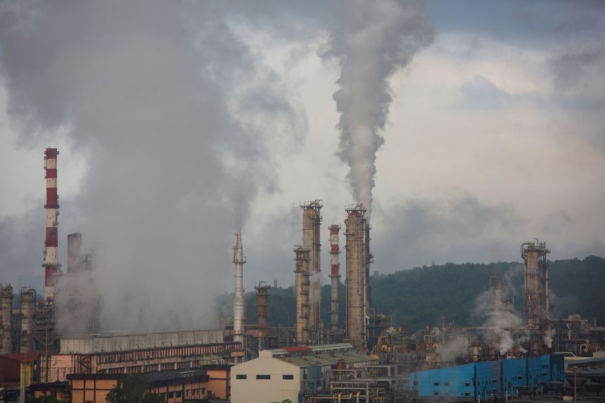 The Mangalore Refinery and Petrochemicals Limited refinery in Mangaluru, India, on September 05, 2025.