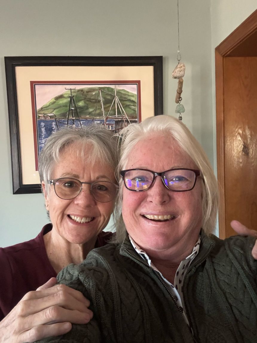 Today, Shelley and Lauren live happily together in Delaware, where they run a micro farm.