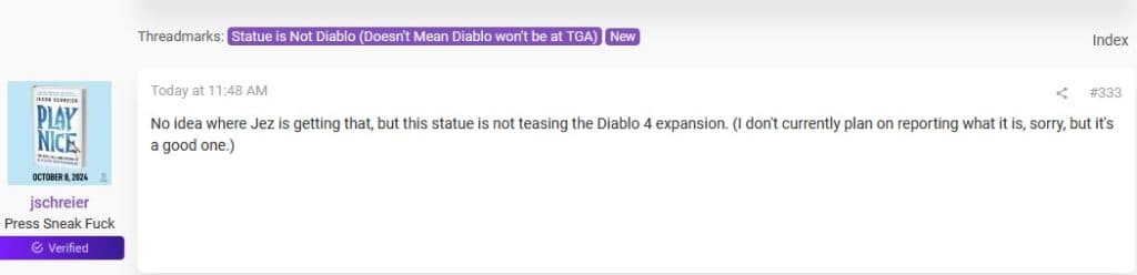 jason rules out diablo 4