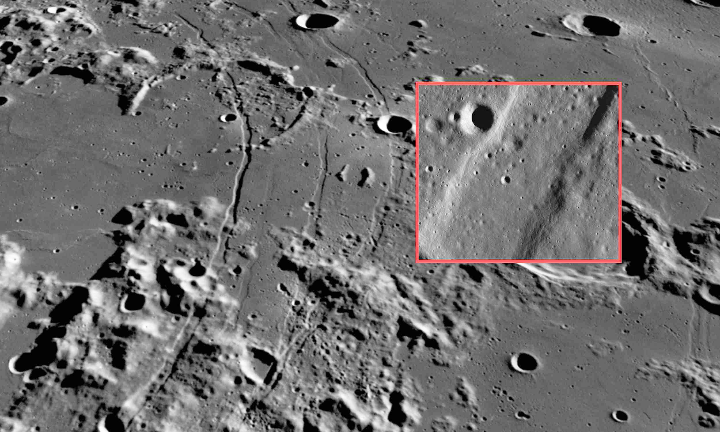  New images show that the Moon “broke apart” billions of years ago
