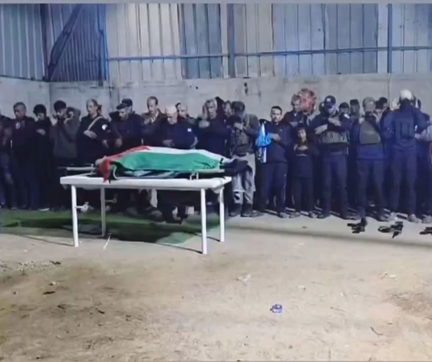  Yasser Abu Shabab's funeral