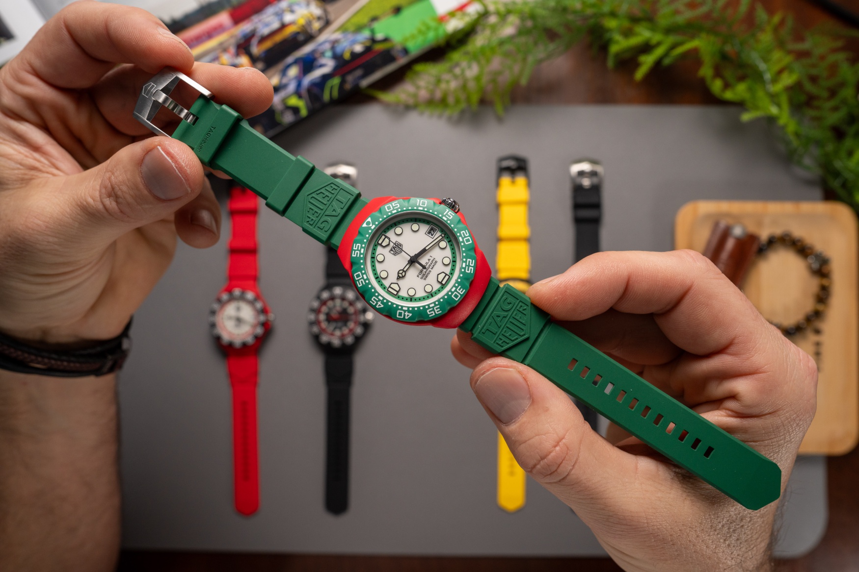 tag heuer formula 1 solargraph strap