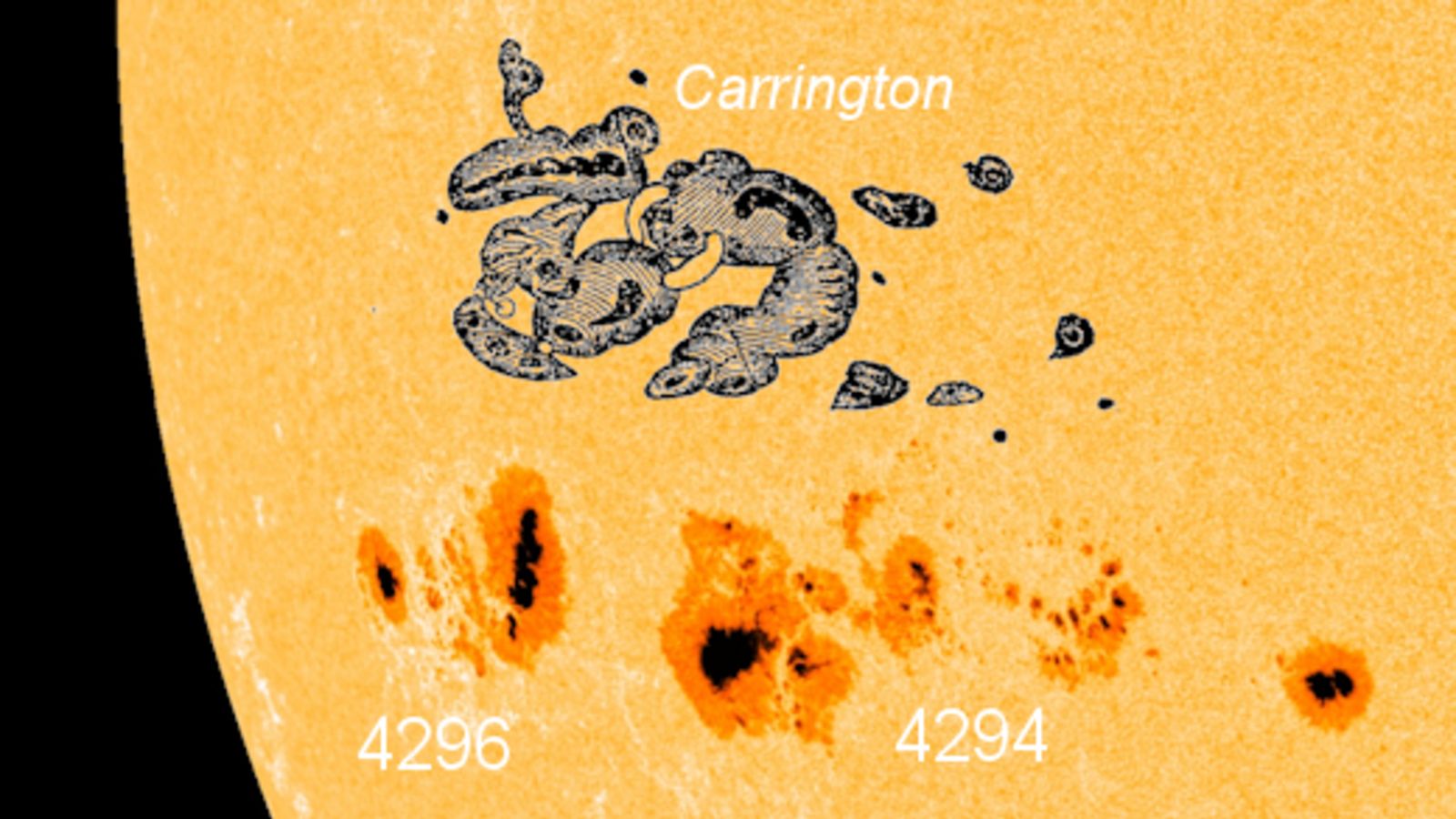  Giant sunspot on par with the one that birthed the Carrington Event has appeared on the sun — and it’s pointed right at Earth