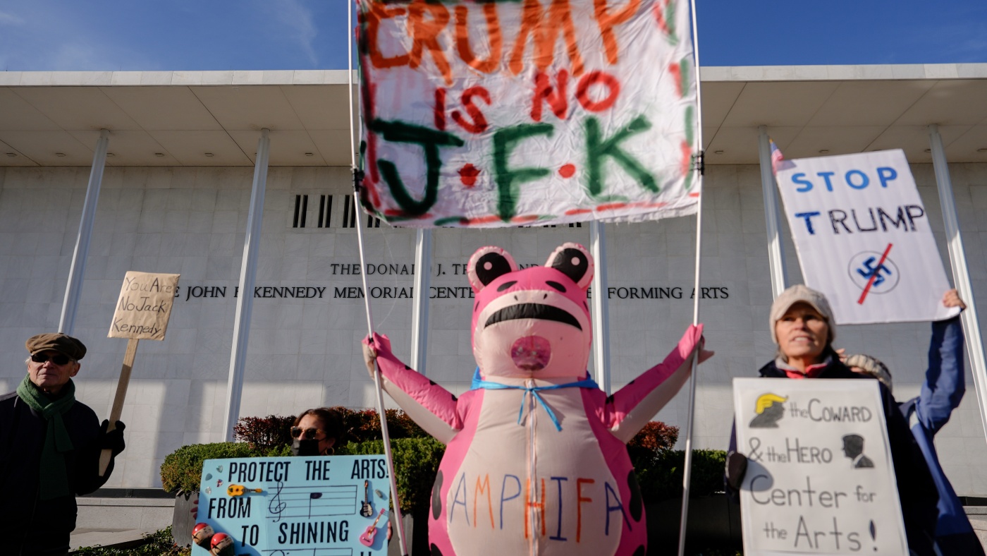  Kennedy Center renaming prompts a new round of cancellations : NPR