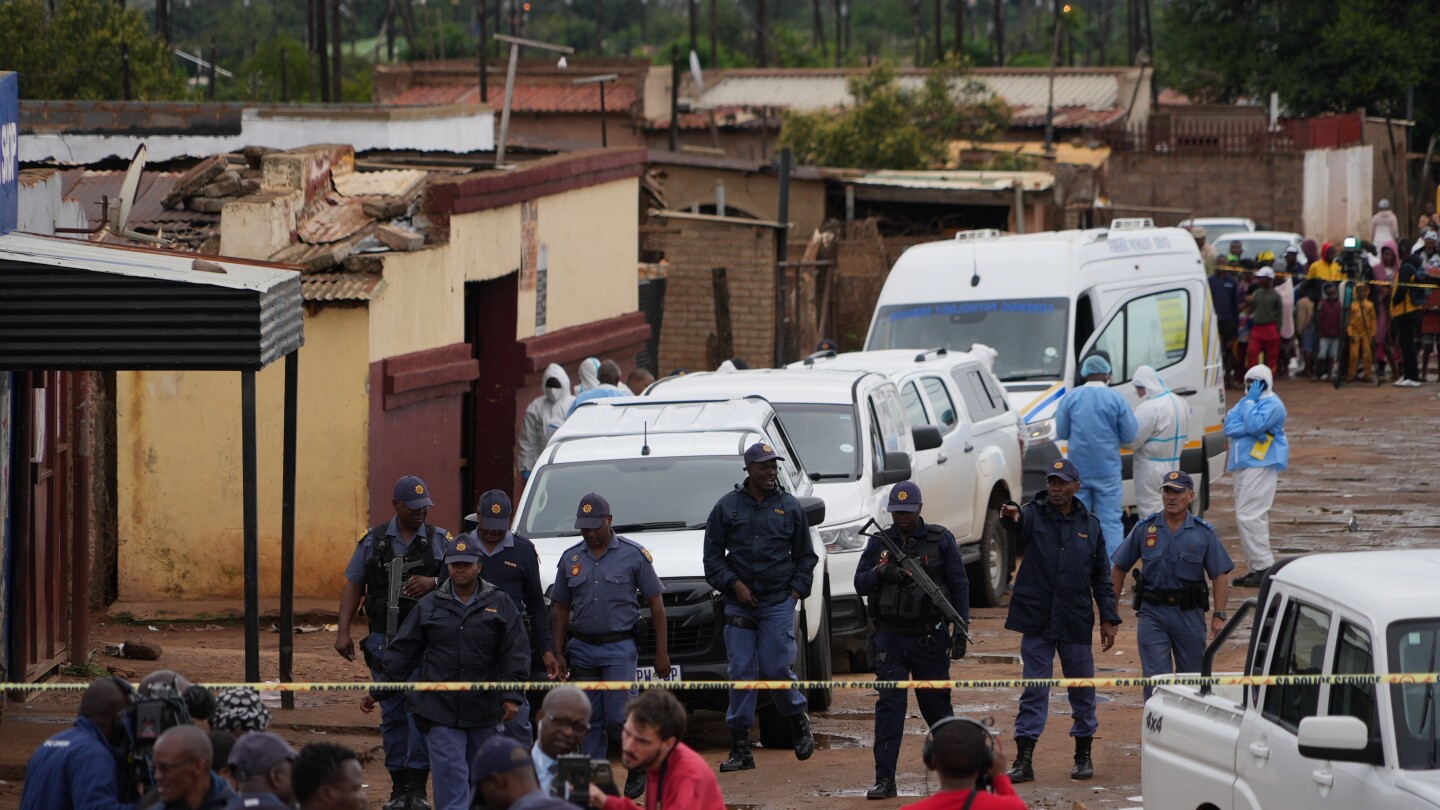  Gunmen open fire at South African pub, leaving 9 dead