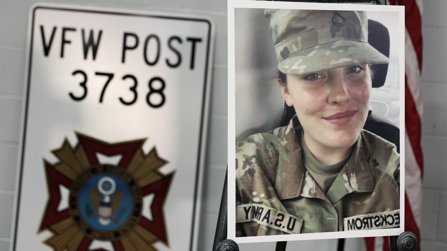  Mourners in West Virginia honor slain National Guard member, while another remains hospitalized