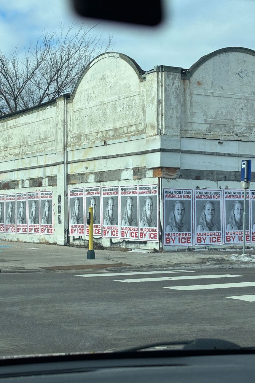 A snapshot from Danez Smith, taken from a car window.