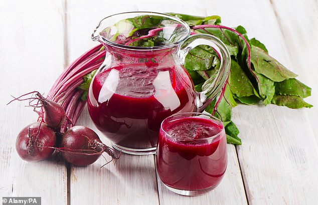 Beetroots are naturally rich in nitrates