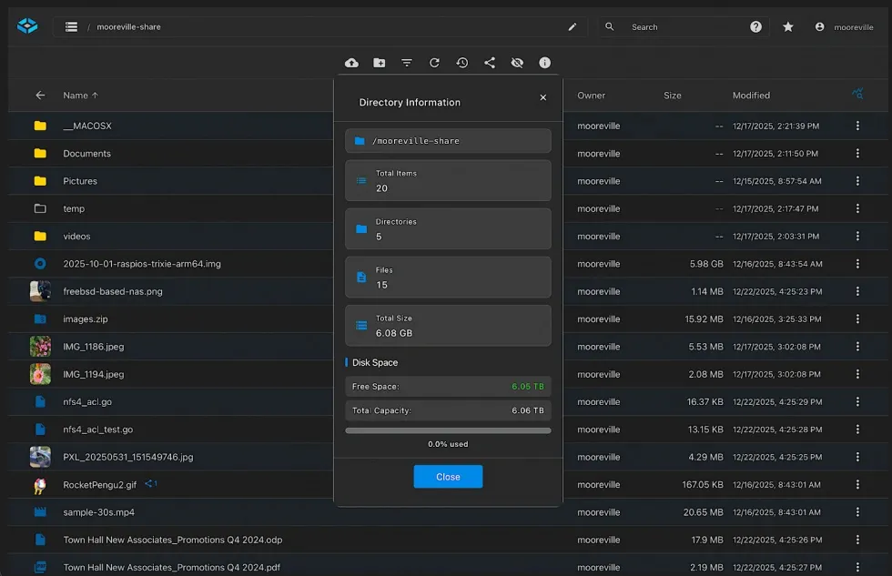  TrueNAS WebShare: ZFS-Backed, Enterprise-Grade File Sharing From The Web Browser
