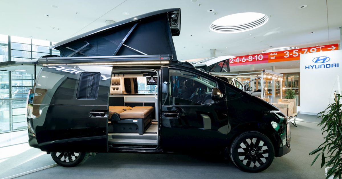  Hyundai unveils the ultimate EV camper with solar power and more