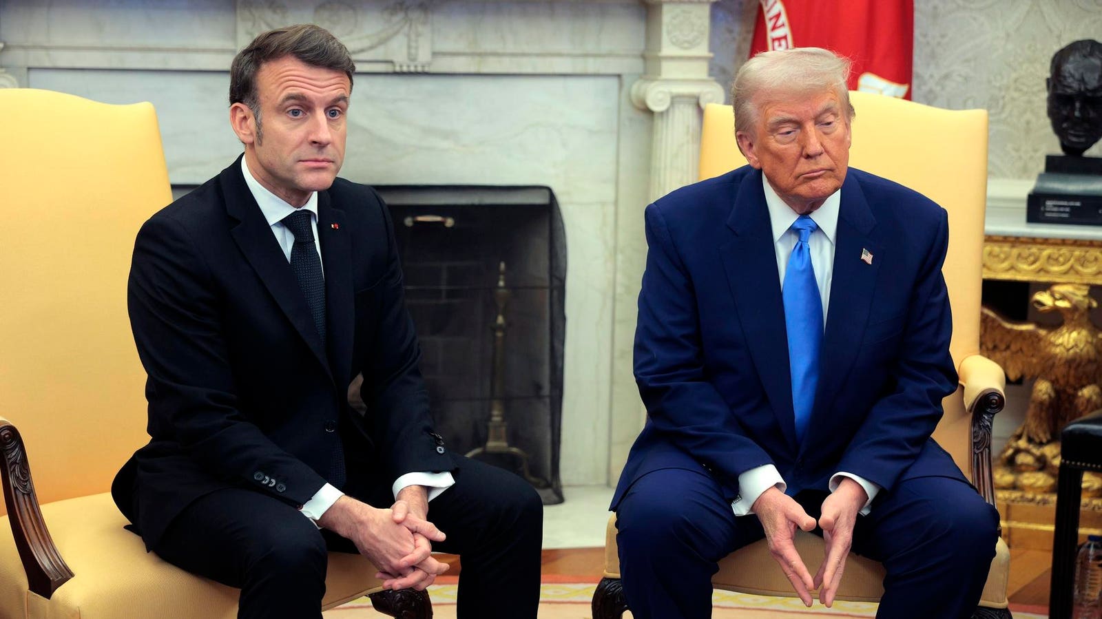  Trump Shares Macron’s Private Text Questioning His Greenland Stance