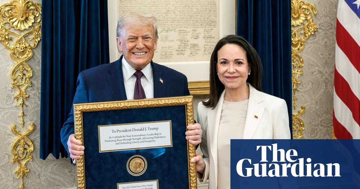  Giving Trump the Nobel peace prize medal is ‘absurd’, say Norwegian politicians | Nobel peace prize