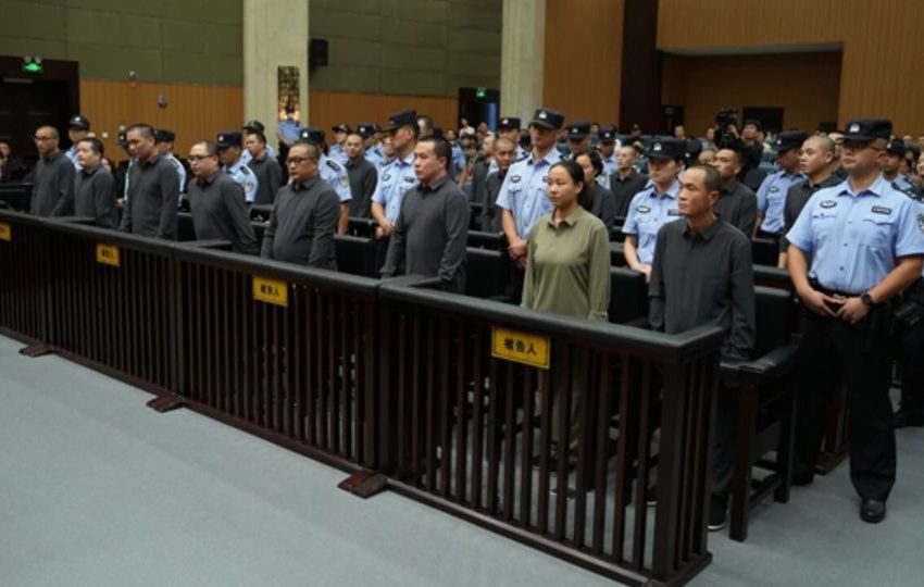  China executes 11 members of gang who ran billion-dollar criminal empire in Myanmar