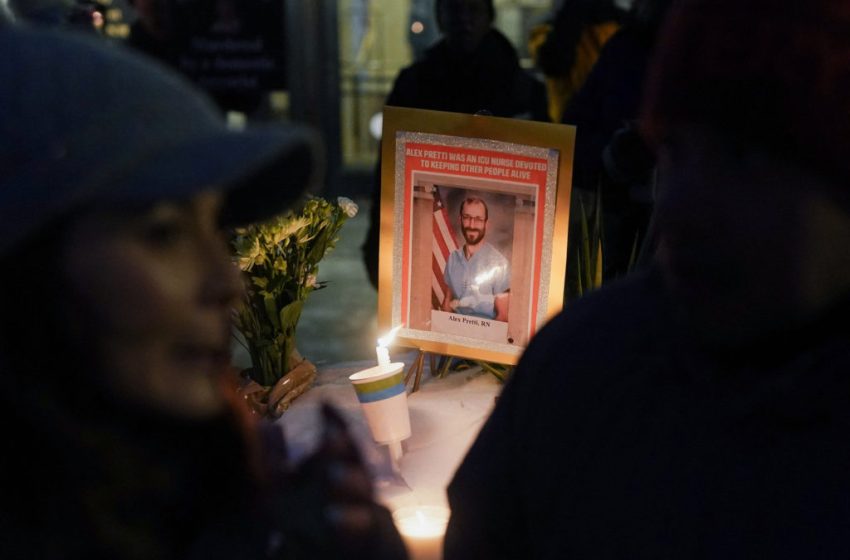  Unearthed videos show Alex Pretti scuffling with federal officers in Minneapolis days before his death