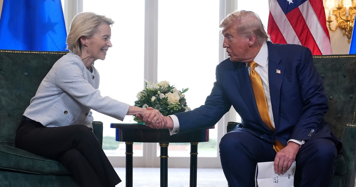  E.U. halts approval of U.S. trade deal after Trump’s Greenland tariff threat