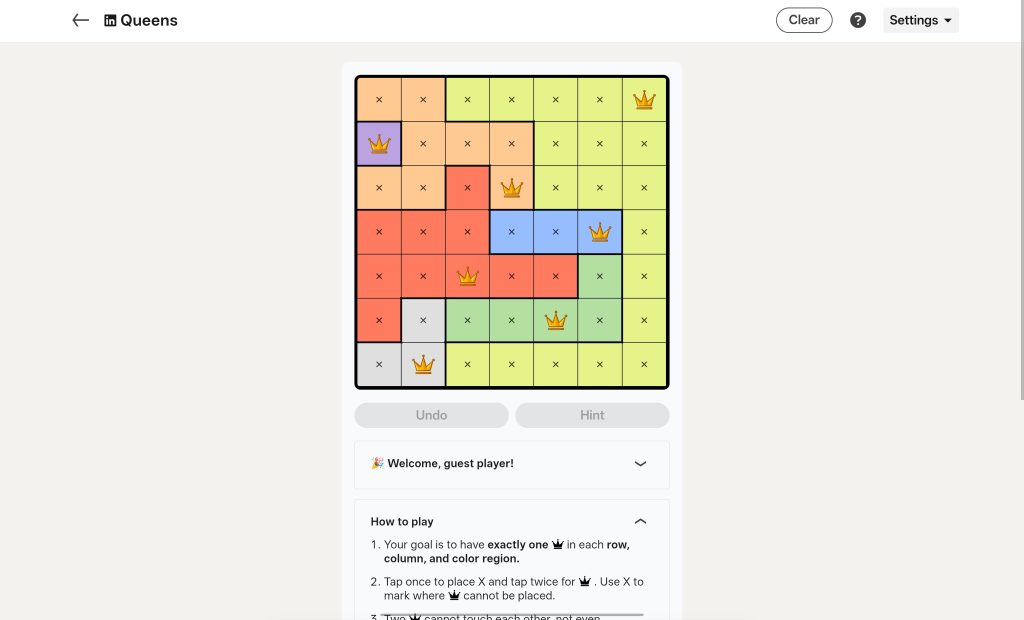 All LinkedIn Games Solutions for Today (January 12, 2026) 4 A screenshot of the Linkedin Games.