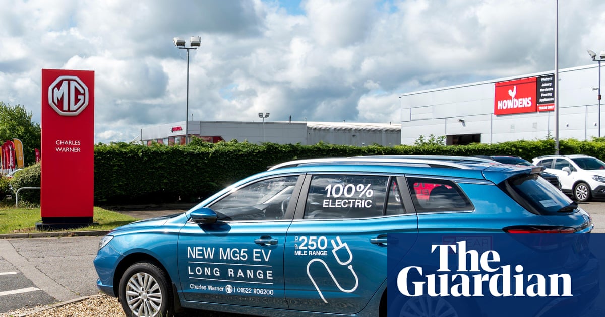  UK car sales top 2m in 2025 as Chinese brands boom | Automotive industry