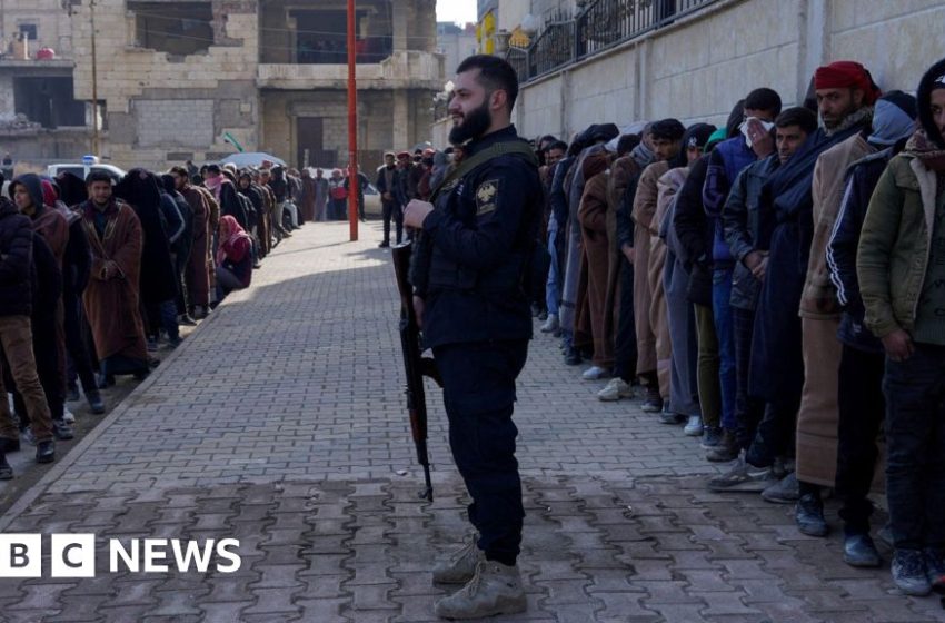  Syrian government reaches deal with Kurdish-led forces – BBC