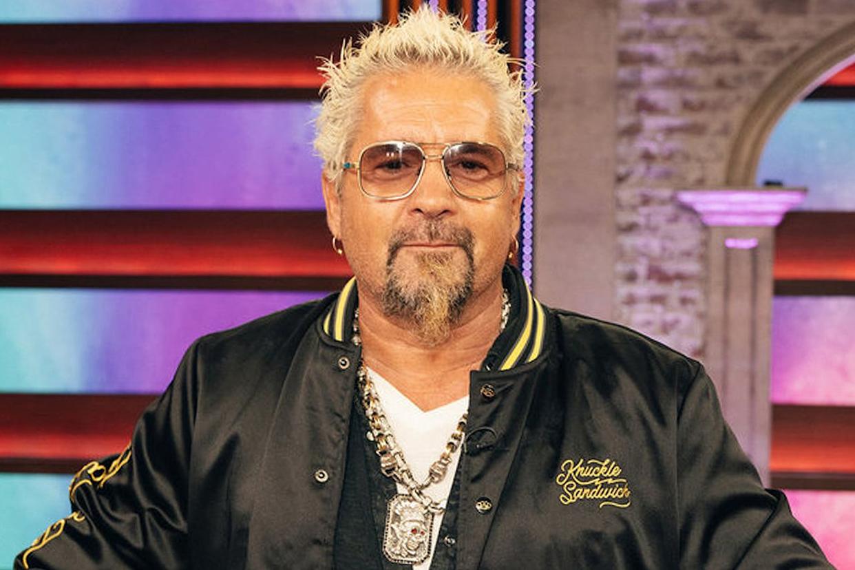 Guy Fieri on 'The Kelly Clarkson Show' in 2025 Weiss Eubanks/NBCUniversal