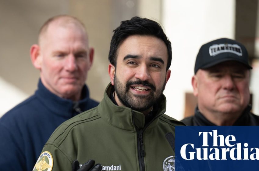  Snow-shovelling Mamdani was hard to miss as New York tackled winter storm | New York