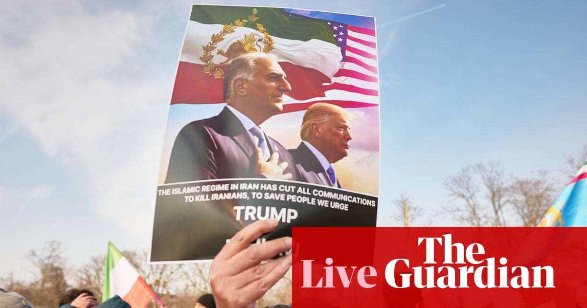  Donald Trump says he has been told the ‘killing in Iran is stopping’ – live | Iran