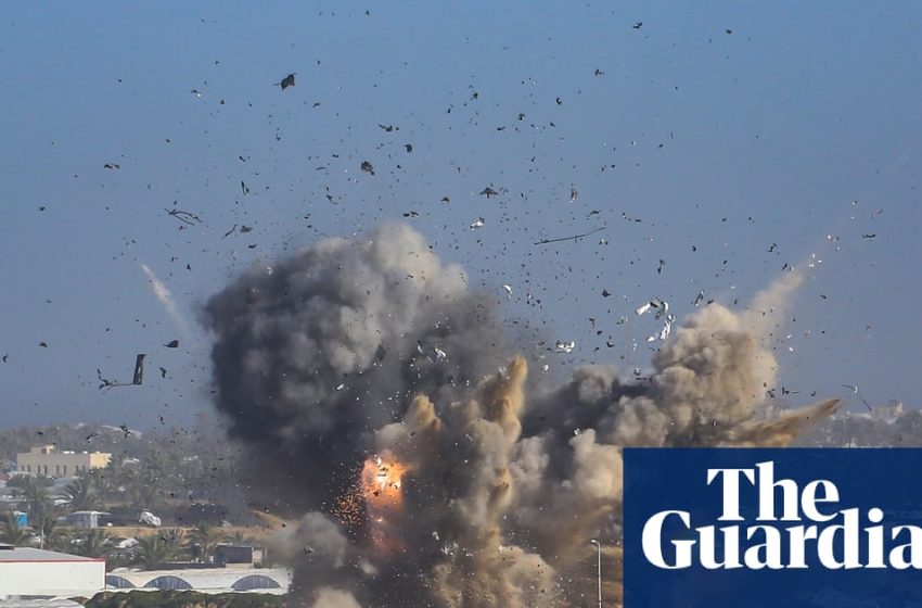  Children and police officers among at least 30 killed in Israeli strikes on Gaza | Gaza