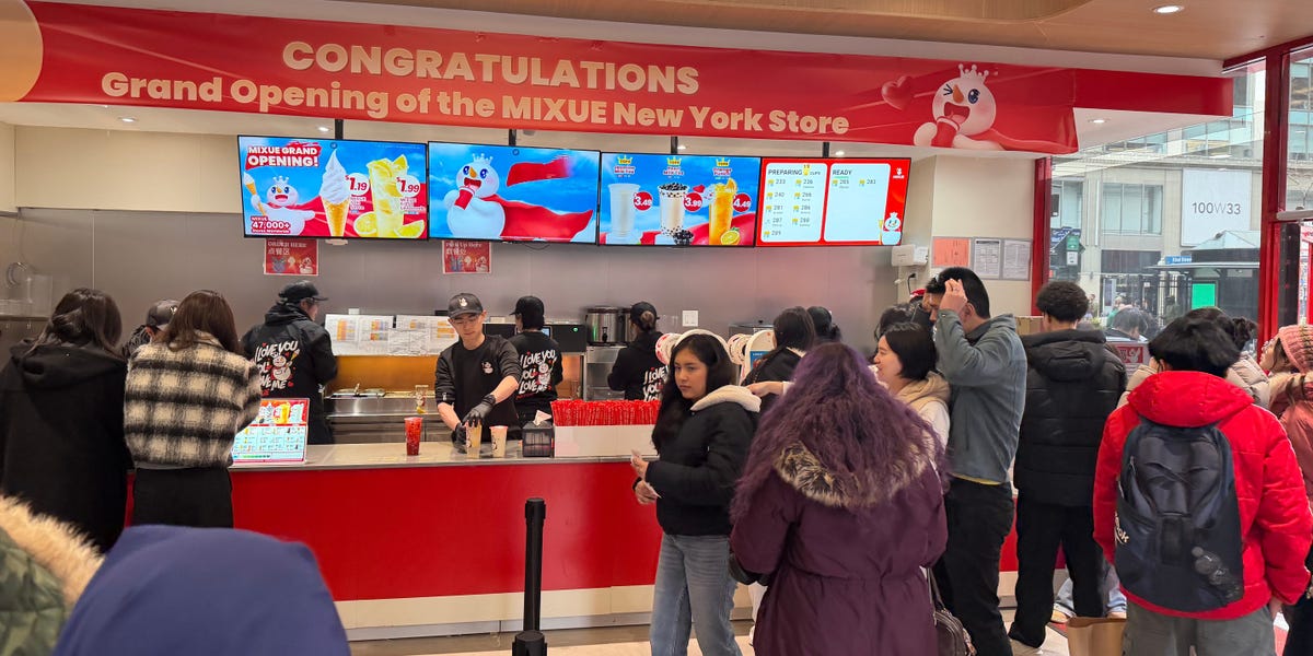  We Tried Mixue, the World’s Biggest Fast-Food Chain. the Hype Is Real.
